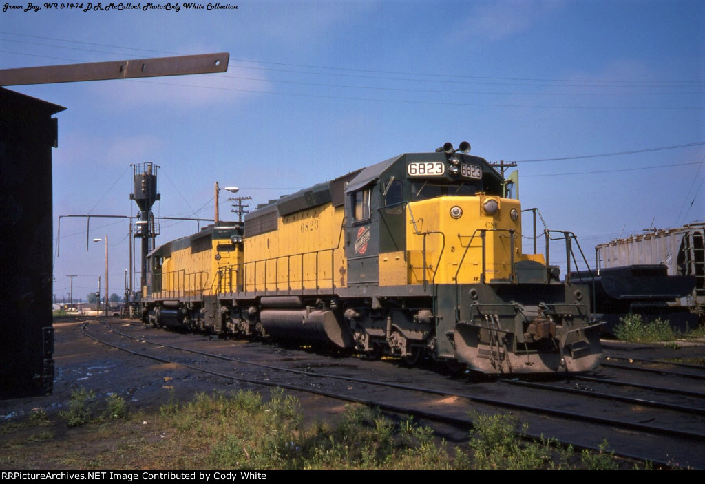 Chicago and Northwestern SD40-2 6823